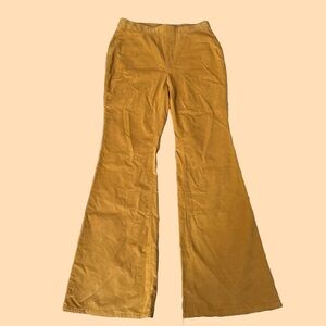 Industry Tan Flare Corduroy Pants